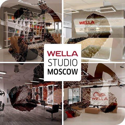 Открытие студии Wella